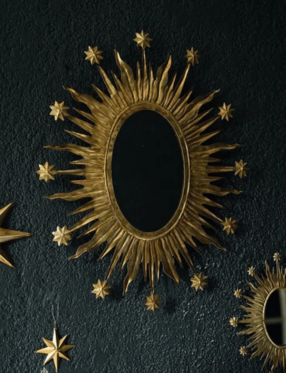 Miroir bohème ROND CELESTE BONCOEURS - Boutique L'aNana(s)