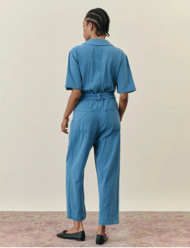 Combianaison boho chic en jean SYLVYNE LOUISE MISHA - Boutique L'aNana(s)
