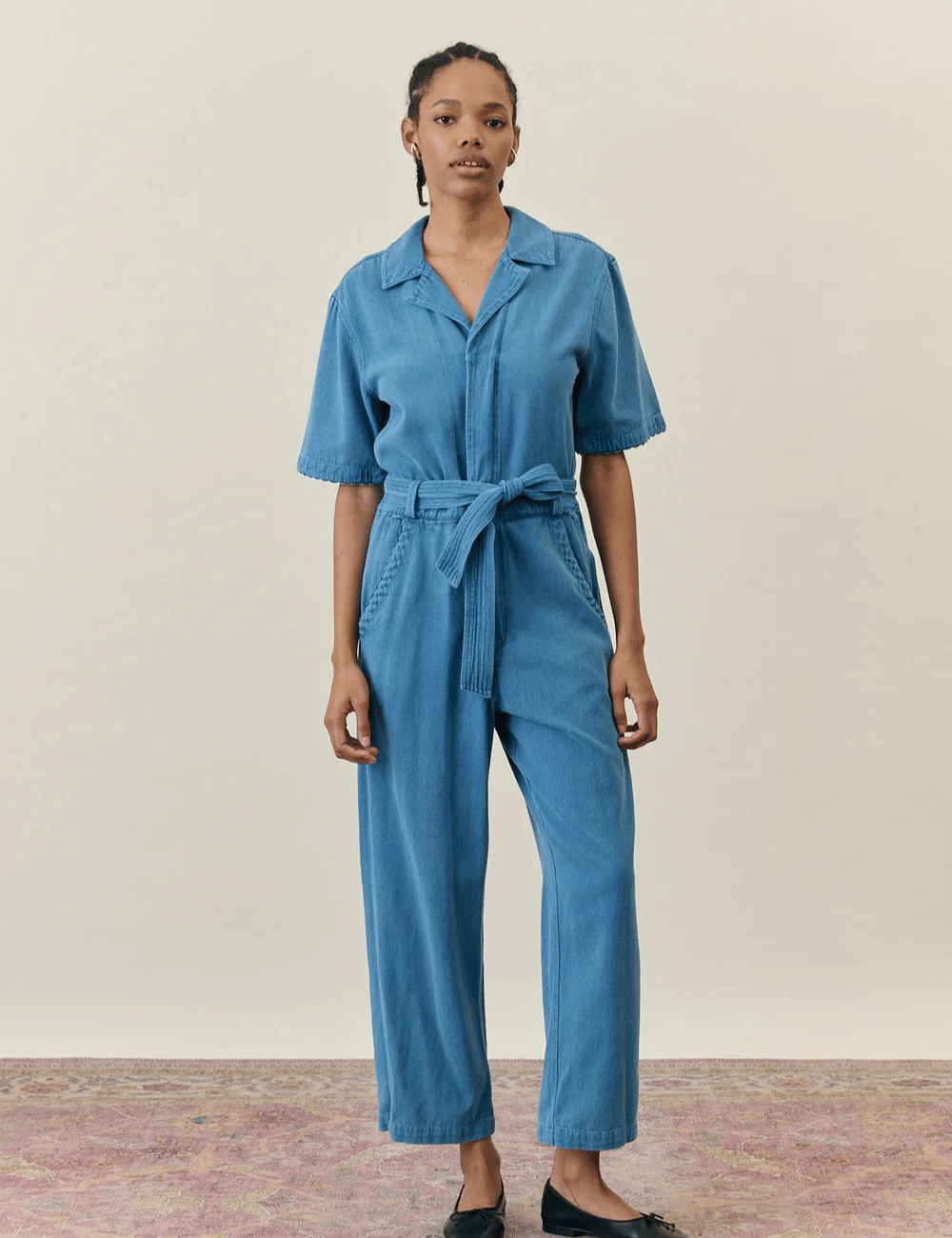 Combianaison boho en jean SYLVYNE LOUISE MISHA - Boutique L'aNana(s)