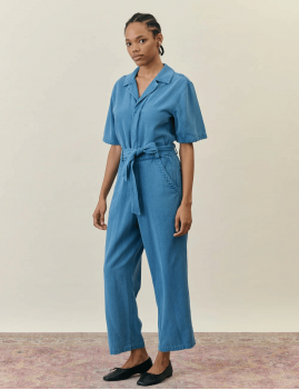 Combianaison bohème été en jean SYLVYNE LOUISE MISHA - Boutique L'aNana(s)