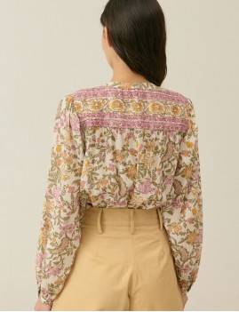 Blouse boho chic fleurie JEANNE LOUISE MISHA - Boutique L'aNana(s)