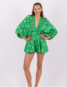 Combinaison short hippie soleil ALICIA Sundress - Boutique L'aNana(s)