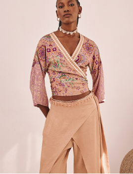 Top imprimé bohème Nekane - Boutique L'aNana(s)