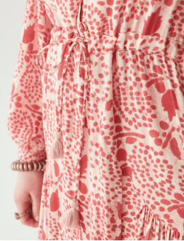 Robe longue bohème champêtre maison hotel - Boutique L'ananas