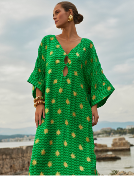 Robe longue bohème LEANDRE Sundress - Boutique L'ananas
