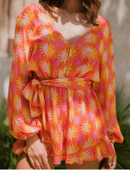 Combi short pour la plage FLEUR Sundress - Boutique l'ananas