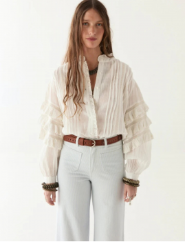 Blouse volants hippie OMARA Maison Hôtel - Boutique L'aNana(s)