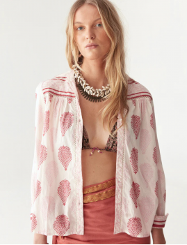 Chemise imprimée boho DYLAN Maison Hotel - Boutique L'aNana(s)