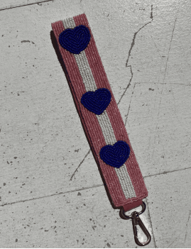 Porte clé coeurs hippie LOVER loffs - Boutique L'aNana(s)