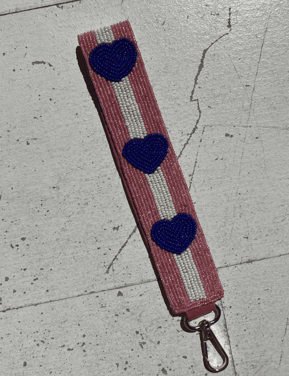 Porte clé coeurs hippie LOVER loffs - Boutique L'aNana(s)