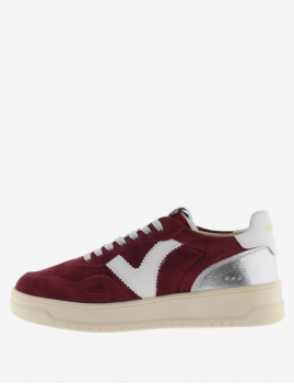 Basket velours rouge 1257138 VICTORIA - Boutique l'aNana(s)