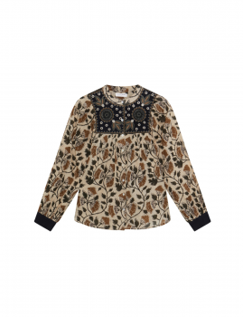 Blouse brodée hippie AMELIA MAISON HOTEL - Boutique L'aNana(s)
