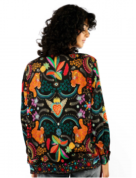 Chemise boho imprimé gipsy ExVoto BONAVENTURE WORLD WILD 6 Boutique L'aNana(s)