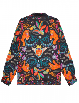 Chemise originale boho imprimé gipsy ExVoto BONAVENTURE WORLD WILD 6 Boutique L'aNana(s)