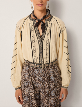 Chemise boho Maison Hôtel - Boutique L'aNana(s)