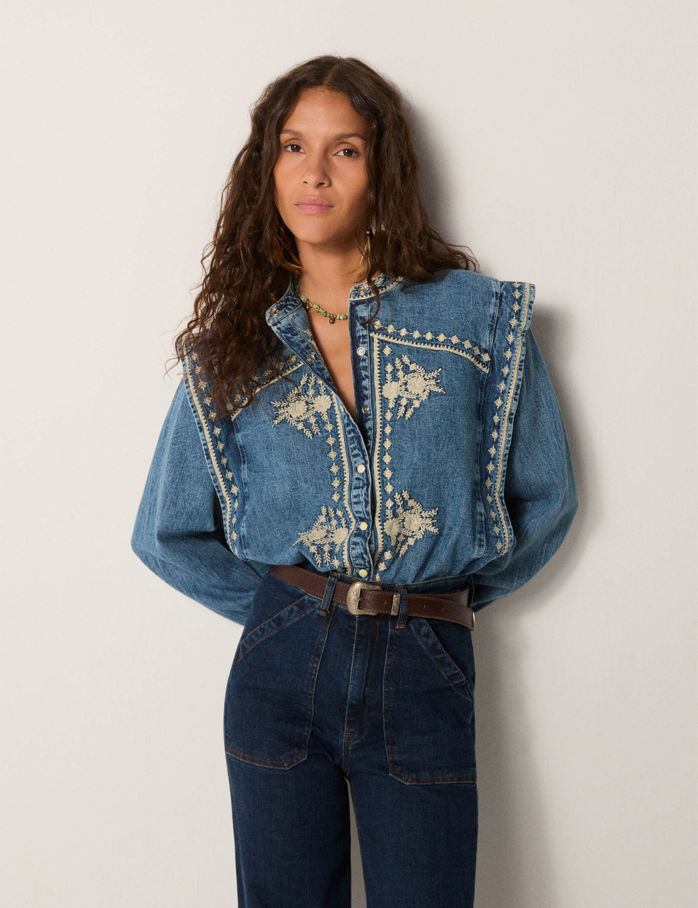 Blouse en jean Maison Hôtel - Boutique L'aNana(s)
