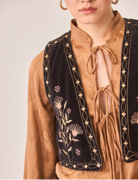 Gilet sans manches hippie chic Nekane - Boutique L'aNana(s)