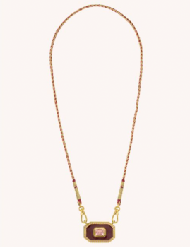 Collier gipsy BURGUNDY YUCATAN MYA BAY - Boutique L'aNana(s)