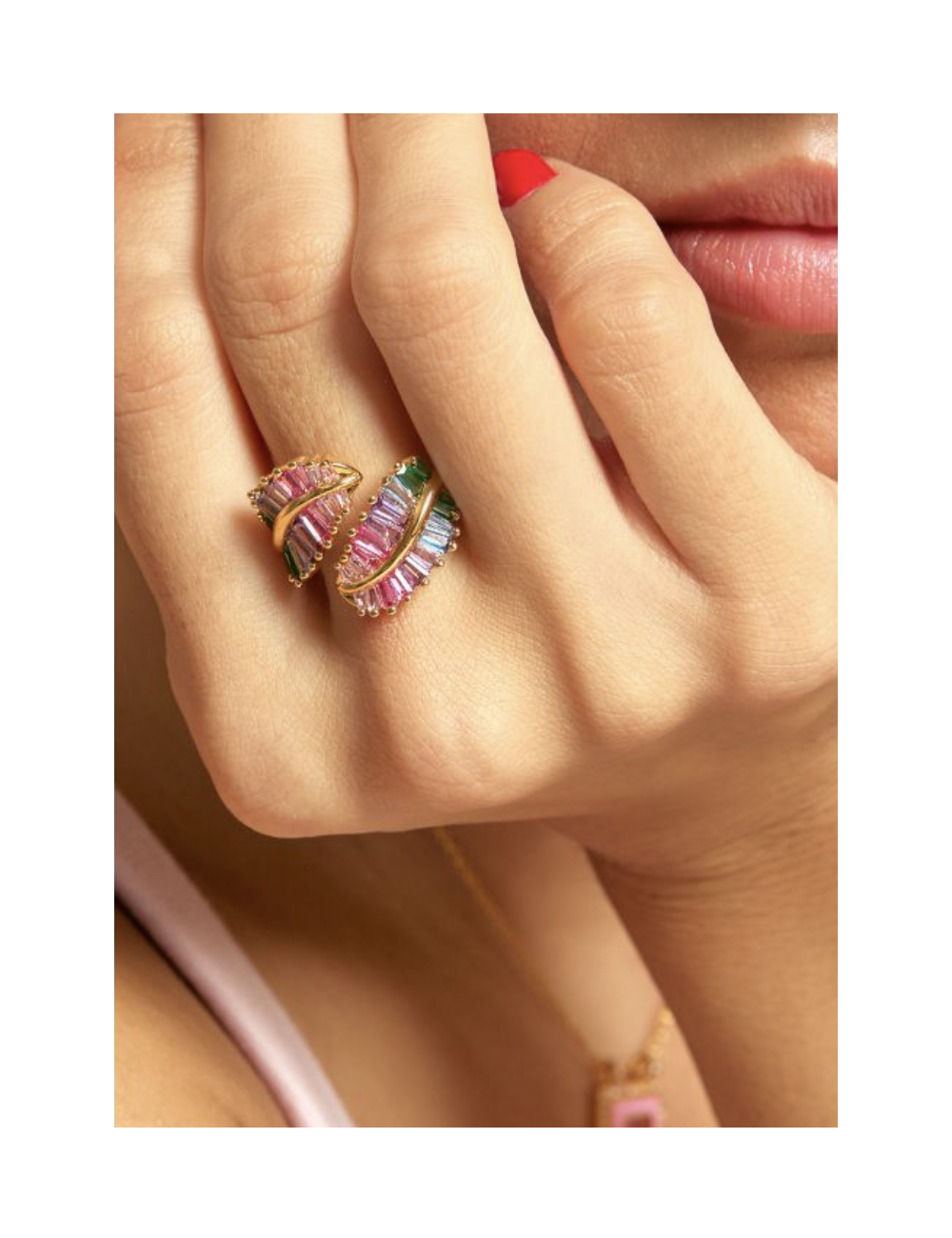 Bague rainbow MYA BAY - Boutique L'aNana(s)