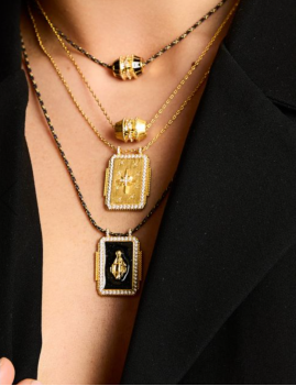 Collier plaque MYA BAY - Boutique L'aNana(s)