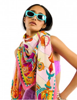 Big foulard ENCHANTERES Wild - Boutique L'aNana(s)