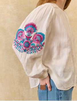 Chemise brodée LOUISE MISHA - Boutique L'aNana(s)