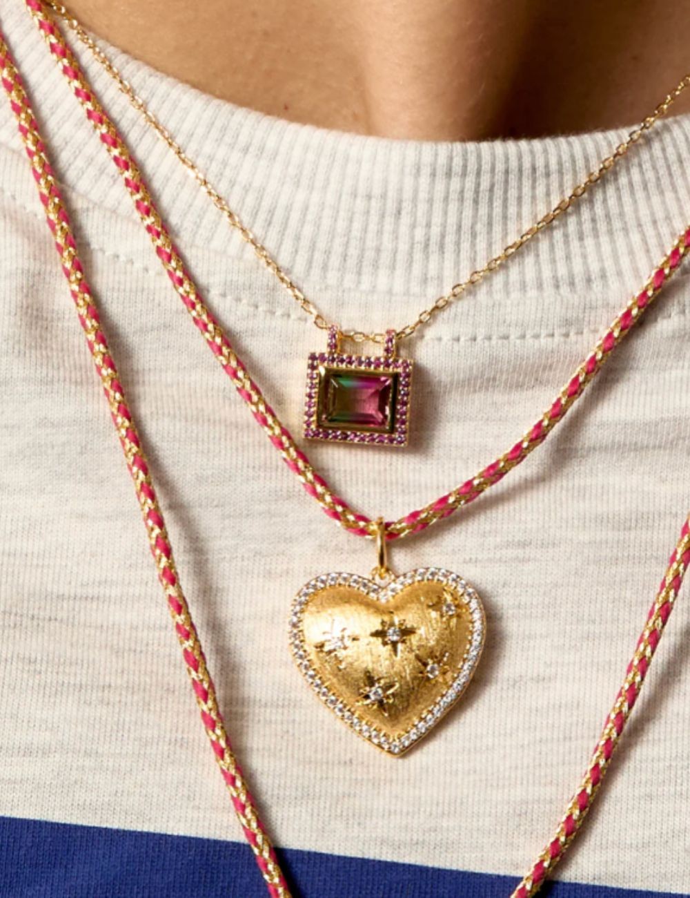 Collier coeur MYABAY - Boutique L'aNana(s)