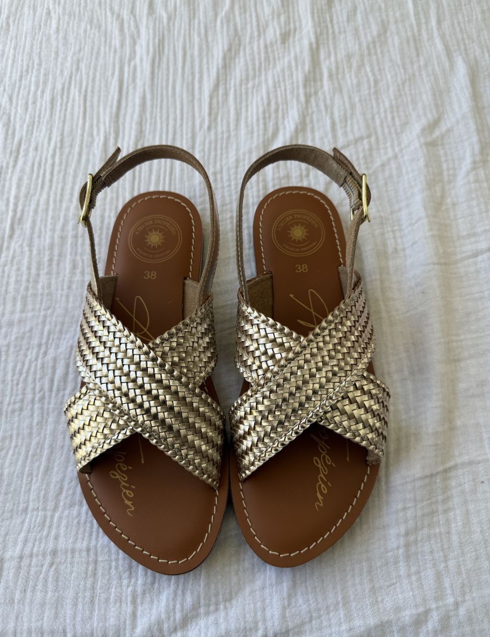 Sandales croisées femme - Boutique L'aNana(s)