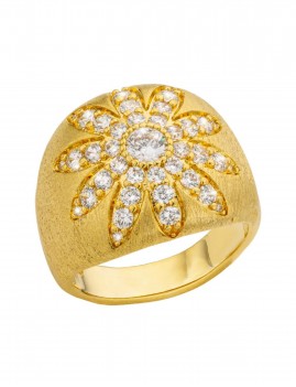 Bague doré femme MYABAY - Boutique L'aNana(s)