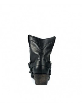 Boots en cuir gypsy chic à franges - Boutique l'ananas