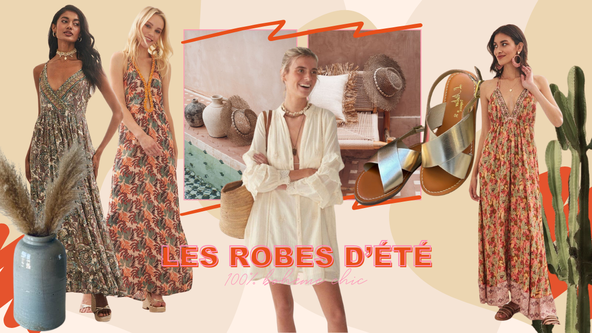 Robes d'été bohème 
