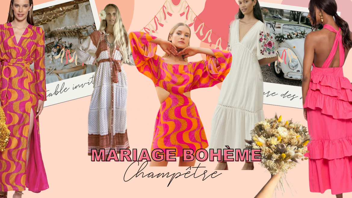 Comment s’habiller lors d’un mariage champêtre ou d'une cérémonie bohème ?