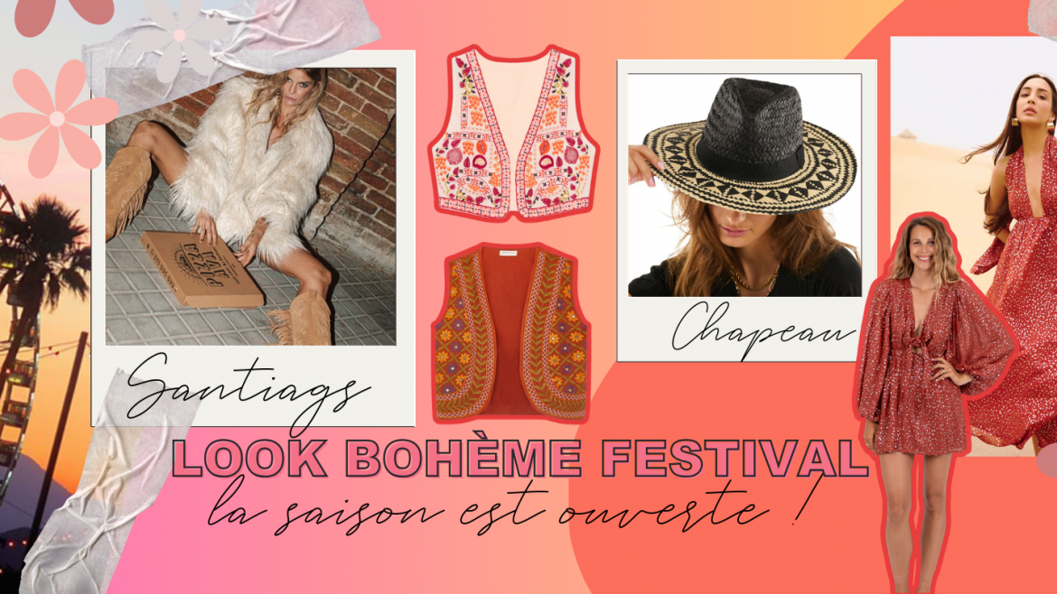 Tenues bohèmes de festival : osez la folie, les franges et les santiags et les accessoires 